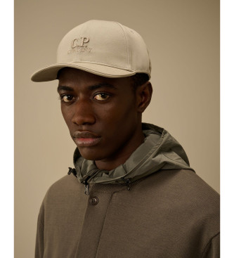 C.P. Company Gorro de gabardina cinzento
