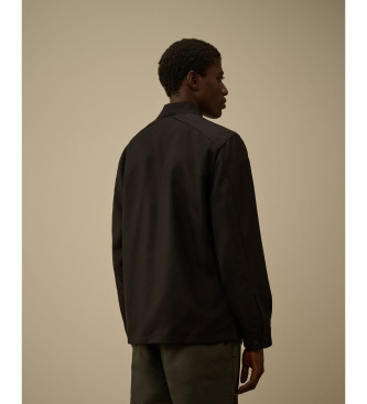 C.P. Company Chemise en feutre Lens noir