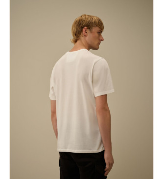 C.P. Company T-shirt 30/1 branco-escuro