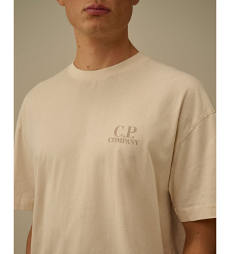 C.P. Company T-shirt 30/1 Sleeve Logo bege