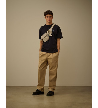 C.P. Company T-shirt 30/1 Sleeve Logo navy