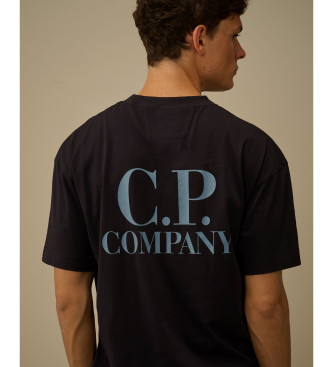 C.P. Company T-shirt 30/1 Sleeve Logo navy