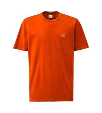 C.P. Company Camiseta 70/2 Mercerizada naranja