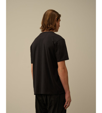 C.P. Company Logo label short sleeve t-shirt black