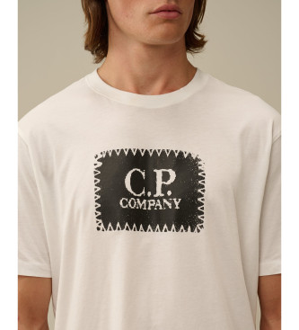 C.P. Company T-shirt Label branca