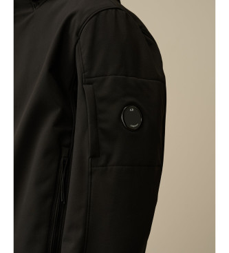 C.P. Company Black hooded jacket