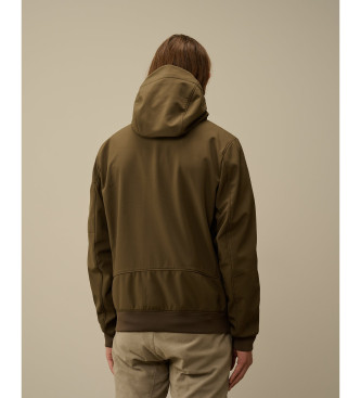 C.P. Company Green hooded jacket