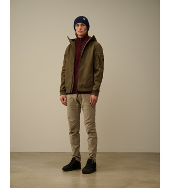 C.P. Company Green hooded jacket