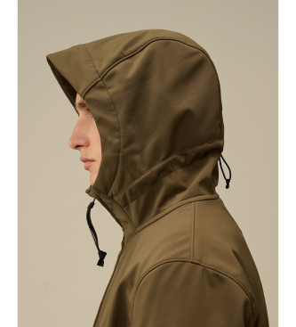 C.P. Company Green hooded jacket