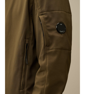 C.P. Company Green hooded jacket