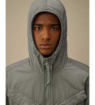 C.P. Company Httejakke med lynls Chrome - R gr