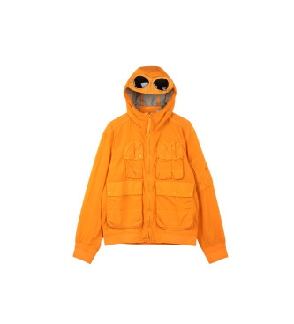 C.P. Company Jacke mit Brille Chrom-R orange