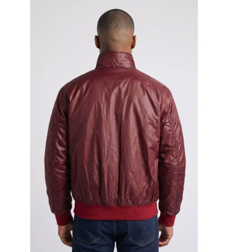 C.P. Company Jaqueta Satin vermelho