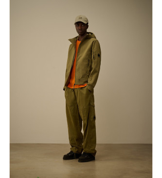 C.P. Company Shell-R Hooded Jacka grn