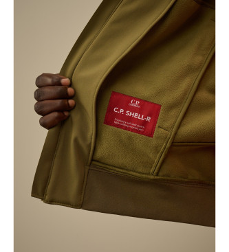 C.P. Company Shell-R Hooded Jacka grn