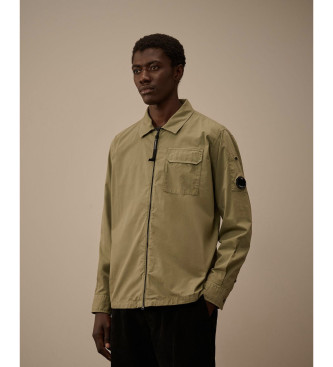 C.P. Company Overshirt-Jacke mit Reiverschluss grn