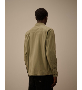 C.P. Company Overshirt-Jacke mit Reiverschluss grn