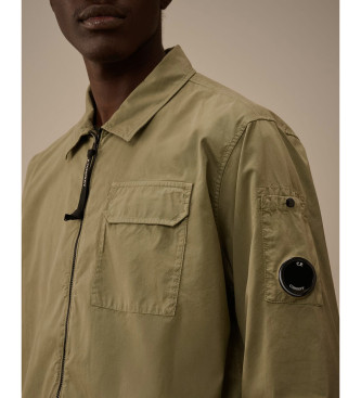 C.P. Company Overshirt-Jacke mit Reiverschluss grn