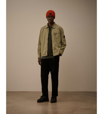C.P. Company Overshirt-Jacke mit Reiverschluss grn