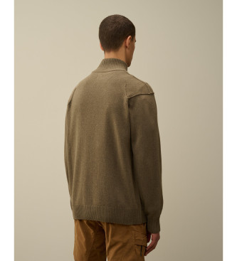 C.P. Company Crdigan Lambswool   beige