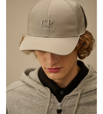C.P. Company Gorra Chrome-R gris