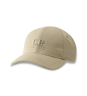 C.P. Company Beige Gabardina Cap