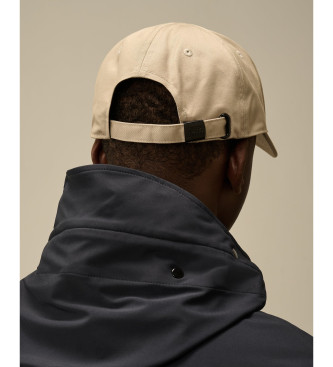 C.P. Company Beige Gabardina Cap