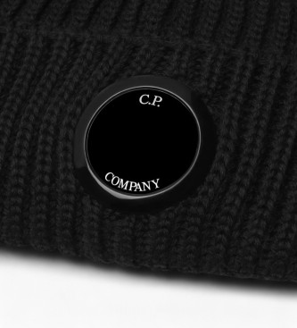 C.P. Company Gorro de lana negro