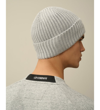 C.P. Company Gorro de l merino cinzenta extrafina