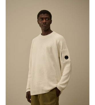 C.P. Company Maglione in ciniglia beige