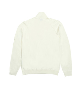 C.P. Company Pull blanc  col polo