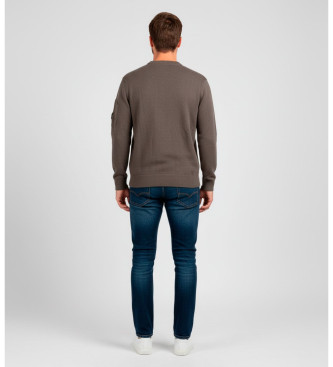 C.P. Company Pulover Soft Stretch siva