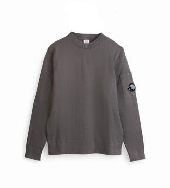C.P. Company Pulover Soft Stretch siva