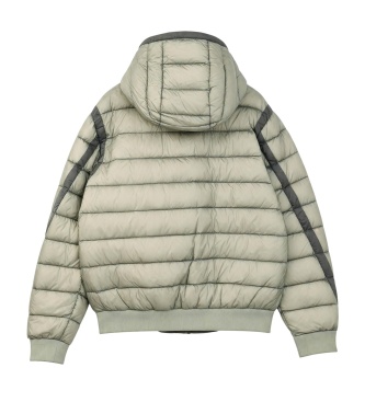 C.P. Company Kids Gray Feather Quilted Jacket
