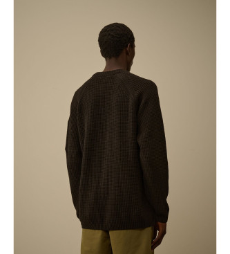 C.P. Company Black chenille jumper