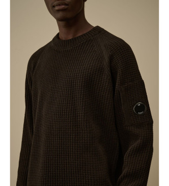 C.P. Company Black chenille jumper
