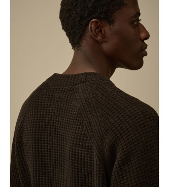 C.P. Company Black chenille jumper