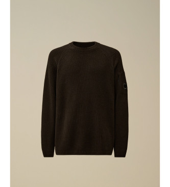 C.P. Company Black chenille jumper