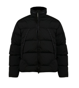 C.P. Company Black feather coat