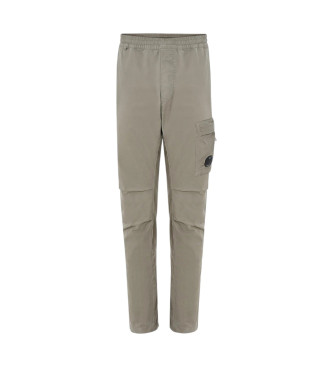 C.P. Company Ergonomische Lens cargo broek taupe