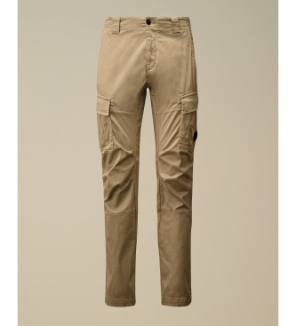 C.P. Company Cargo Lens Saten beige trousers