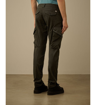C.P. Company Cargo Stretch Sateen Trousers green