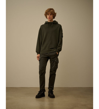 C.P. Company Cargo Stretch Sateen Trousers green