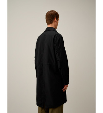 C.P. Company Keperstof parka zwart