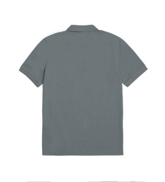 C.P. Company Kurzrmeliges blaues Poloshirt