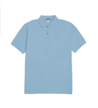 C.P. Company Polo de manga corta azul claro