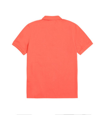 C.P. Company Polo de manga corta coral