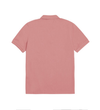 C.P. Company Pink short sleeve polo shirt