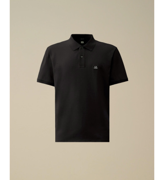 C.P. Company Polo Stretch Piquet Logo marinho