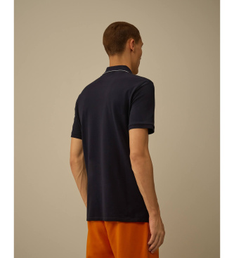 C.P. Company Polo Stretch Piquet marinho